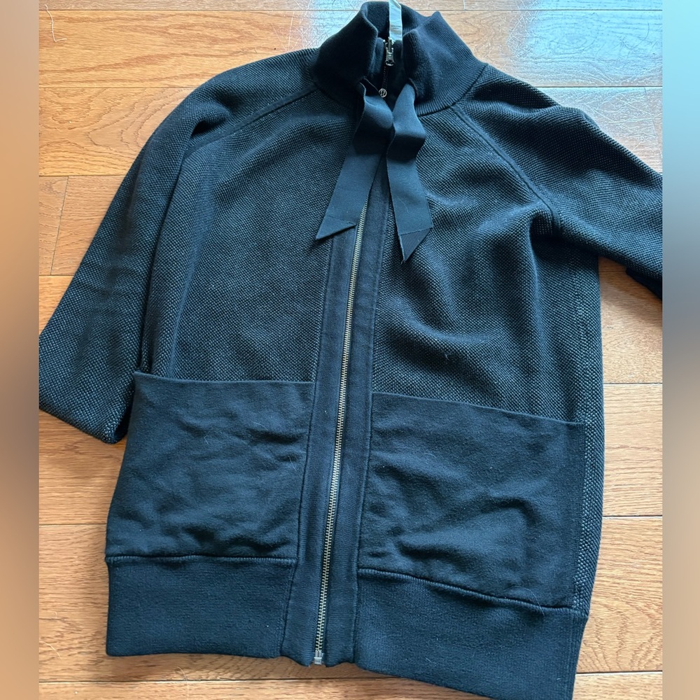 lululemon athletica Black Zip-Up Hoodie